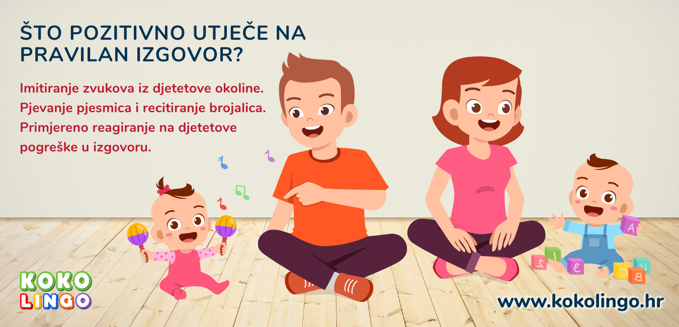 Pozitivan utjecaj na pravilan izgovor riječi