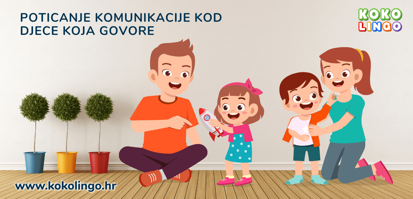 Roditelji potiču komunikaciju kod djece koja već govore