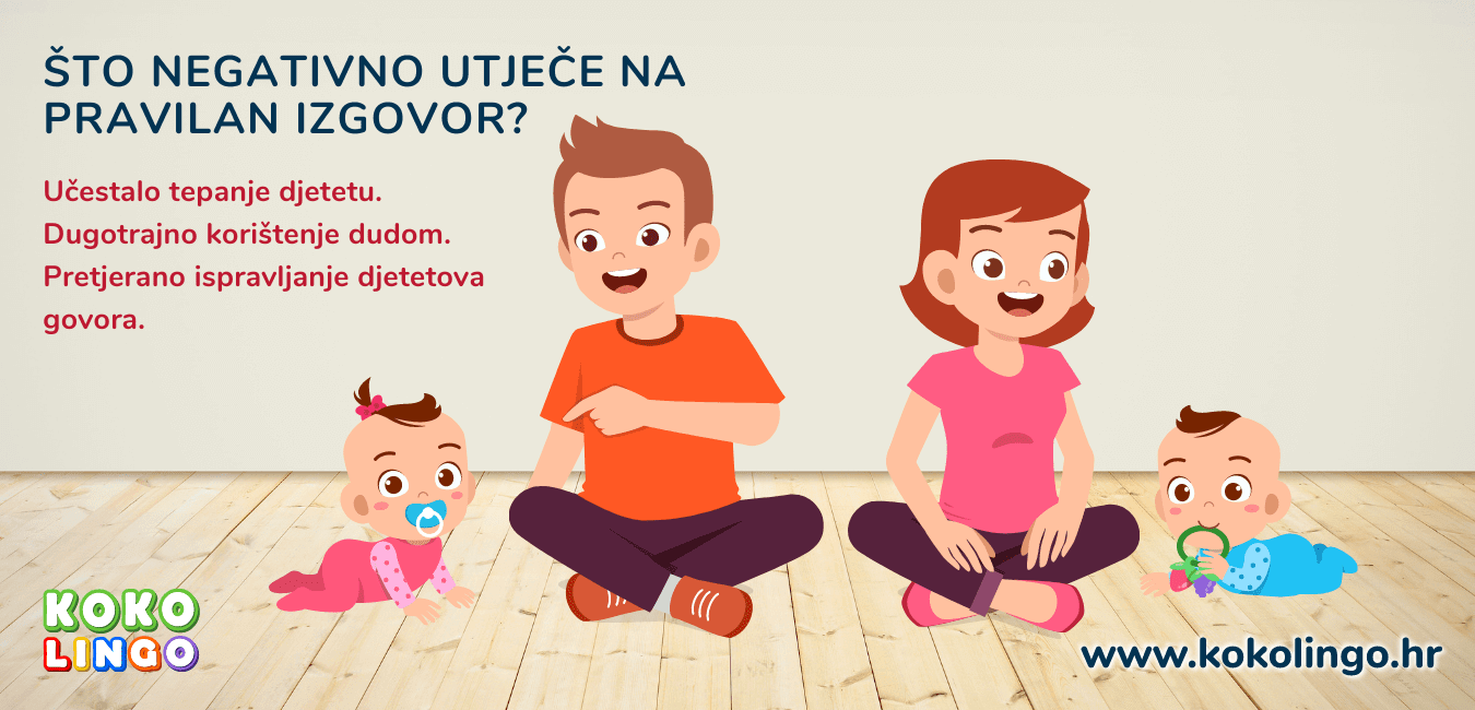 Negativan utjecaj na pravilan izgovor riječi